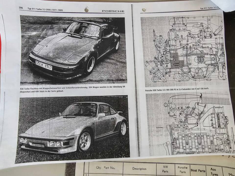 Afbeelding 142/146 van Porsche 911 Turbo 3.3 Flatnose (1985)