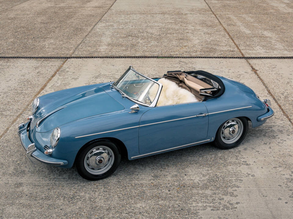 Immagine 3/46 di Porsche 356 B 1600 Roadster (1961)