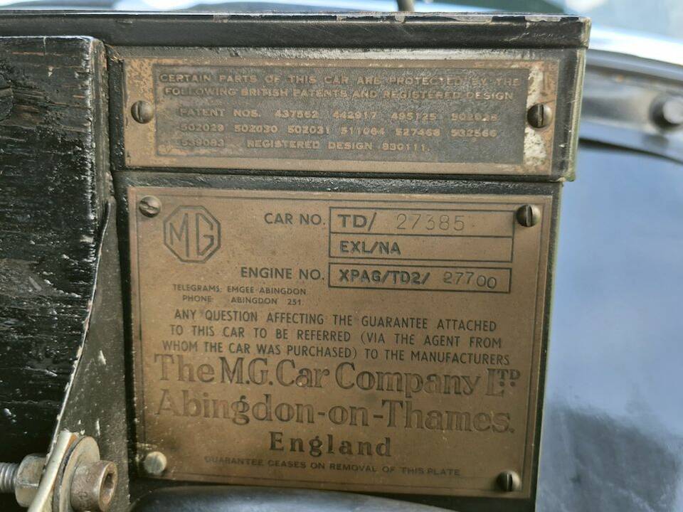 Afbeelding 70/77 van MG TD (1953)