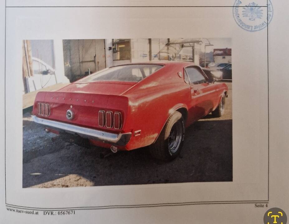 Bild 4/4 von Ford Mustang Mach 1 (1969)