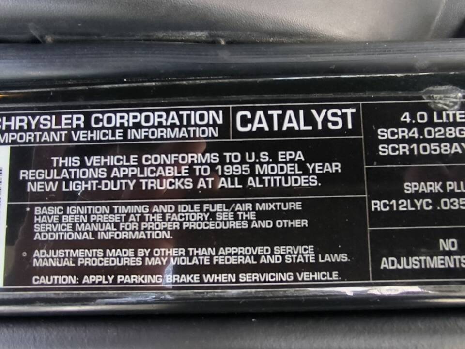 Imagen 70/72 de Jeep Grand Cherokee 4.0 Limited (1995)