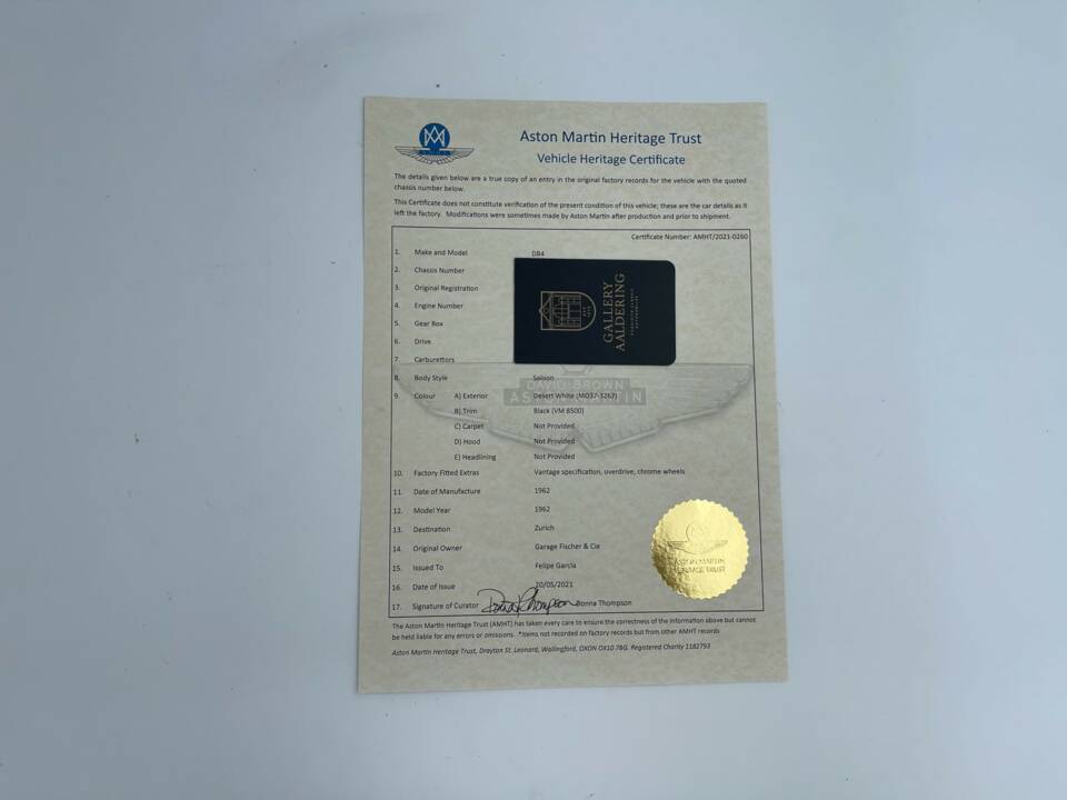 Bild 17/50 von Aston Martin DB 4 (1962)