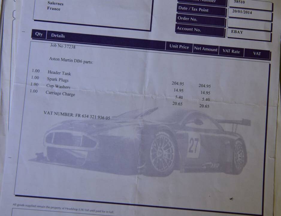 Bild 45/50 von Aston Martin DB 6 Vantage (1966)