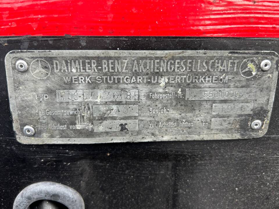 Image 25/28 de Mercedes-Benz 170 Da (1955)
