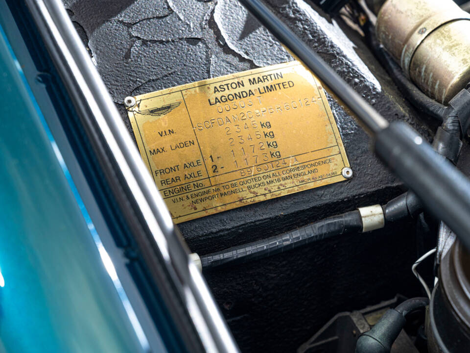 Bild 31/31 von Aston Martin Virage Volante (1995)