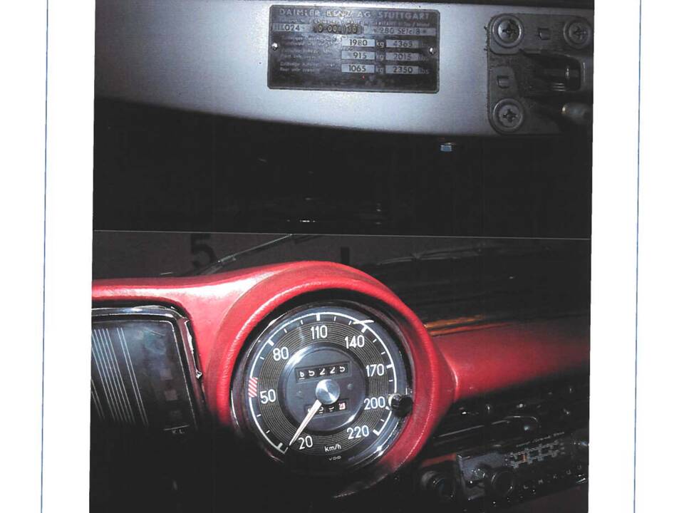 Image 8/8 of Mercedes-Benz 280 SE (1968)