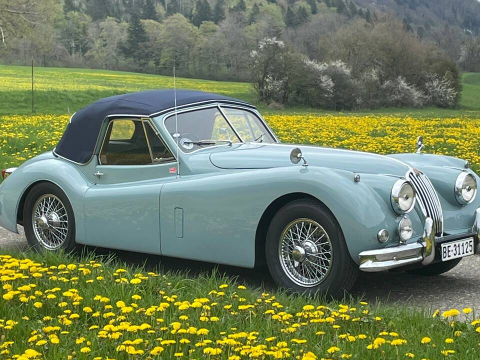 Image 9/10 of Jaguar XK 140 DHC (1954)