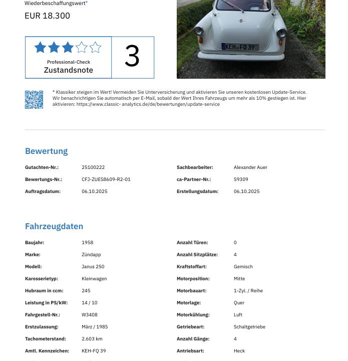 Screenshot aus Gutachten nach "classic analytics"-Standard