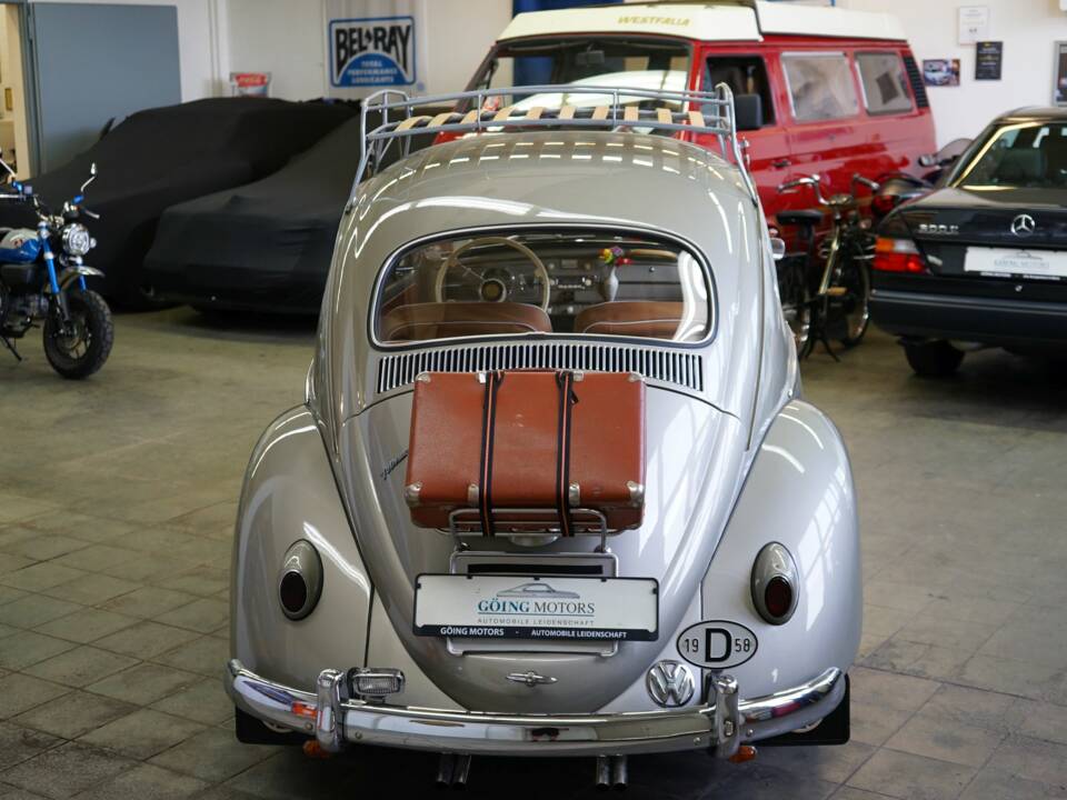 Immagine 10/35 di Volkswagen Kever 1200 Standard &quot;Dickholmer&quot; (1958)