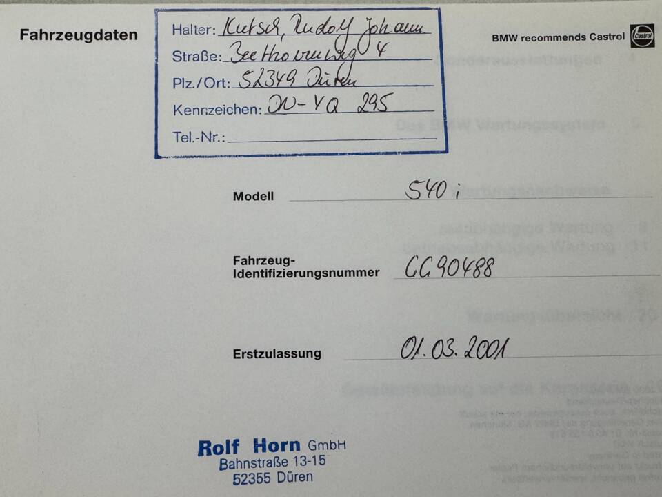 Bild 38/75 von BMW 540i (2001)