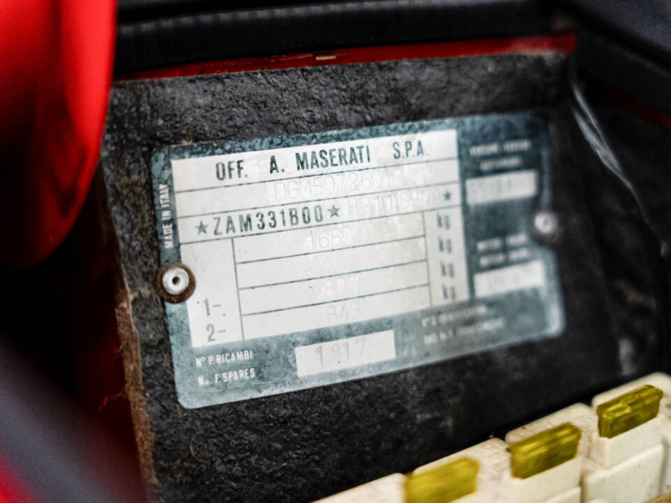 Bild 71/71 von Maserati Biturbo Si (1987)