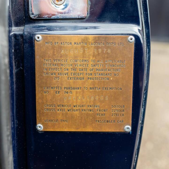 Bild 44/50 von Aston Martin V8 Volante (1979)