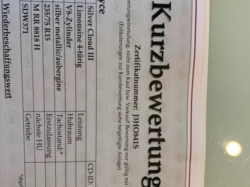 Bild 35/41 von Rolls-Royce Silver Cloud III (1964)