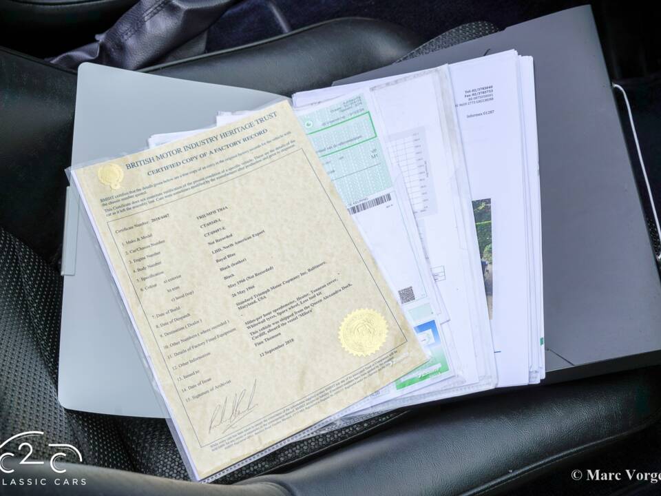 Image 45/45 of Triumph TR 4A (1966)