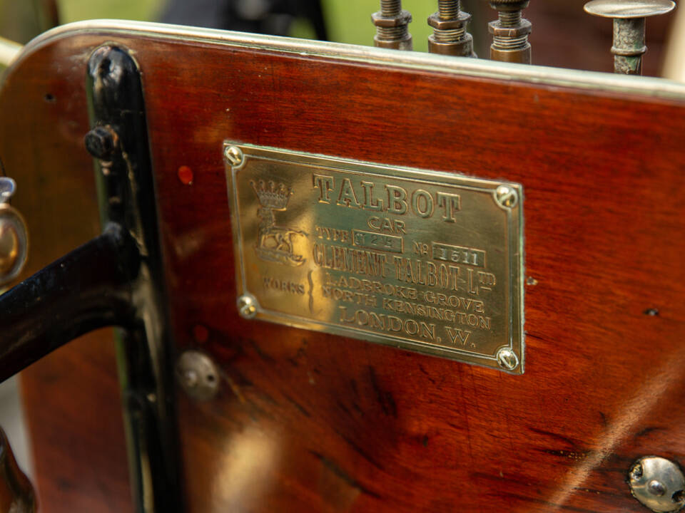 Bild 25/44 von Talbot 15 HP (1905)