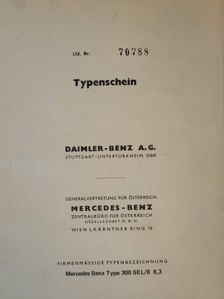 Image 4/4 of Mercedes-Benz 300 SEL 6.3 (1972)
