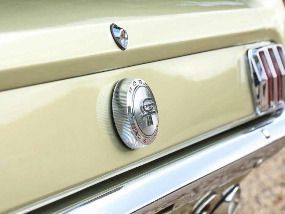 Obraz 50/50 pojazdu Ford Mustang GT (1966)