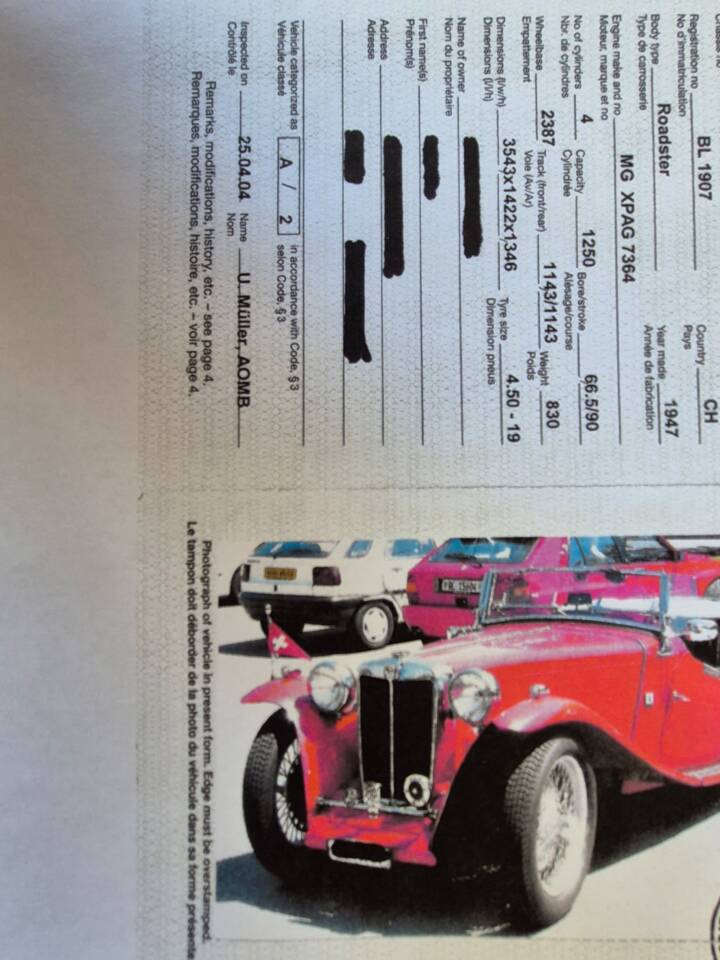 Afbeelding 24/39 van MG TC (1947)