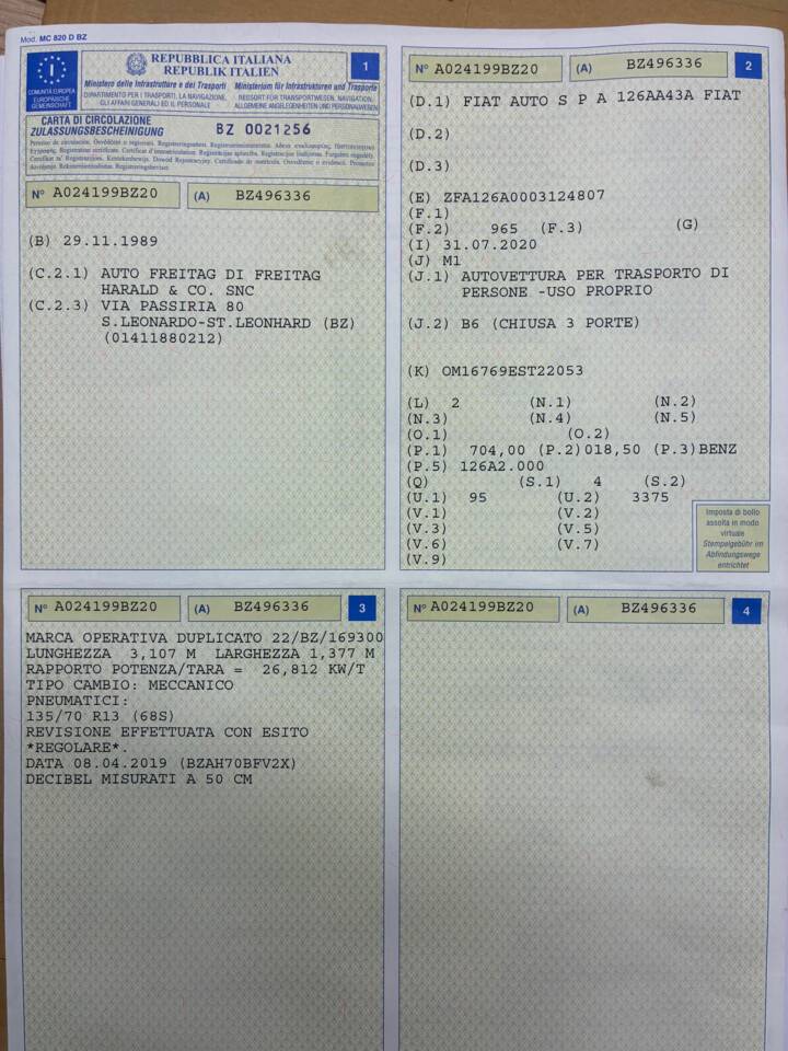 Image 4/4 of FIAT 126 BIS (1989)
