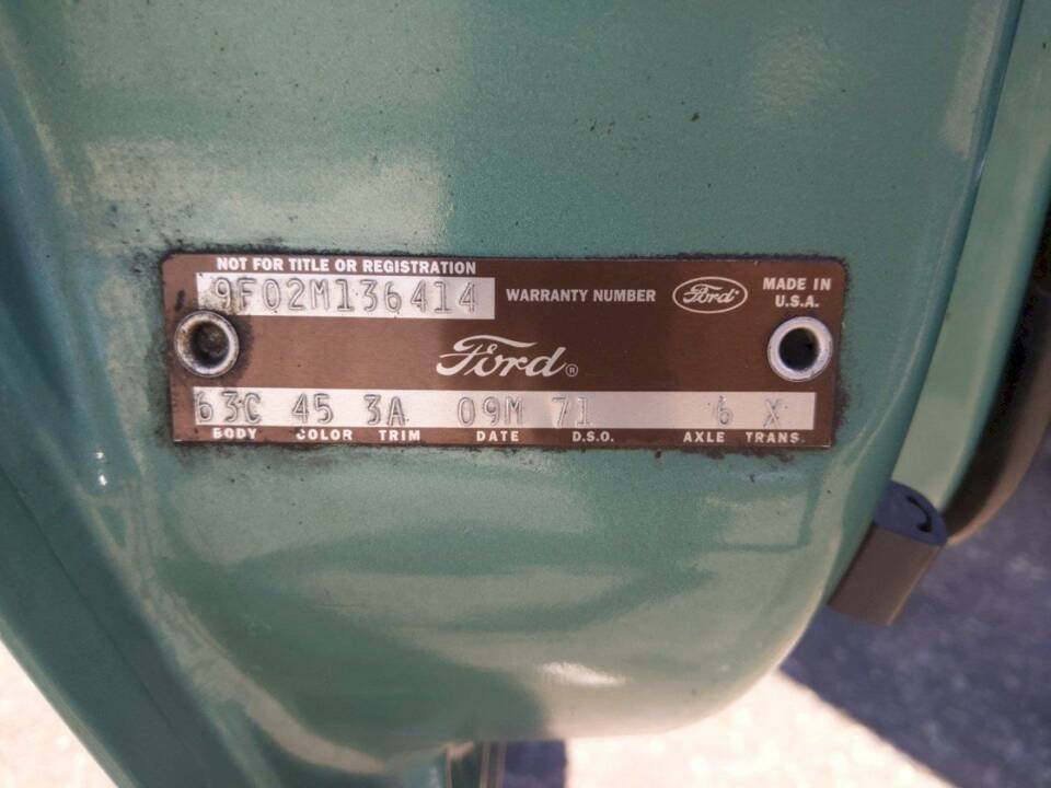 Bild 30/30 von Ford Mustang Mach 1 (1969)