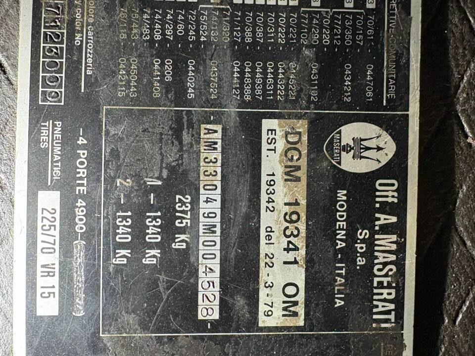 Immagine 20/20 di Maserati Quattroporte 4900 (1984)