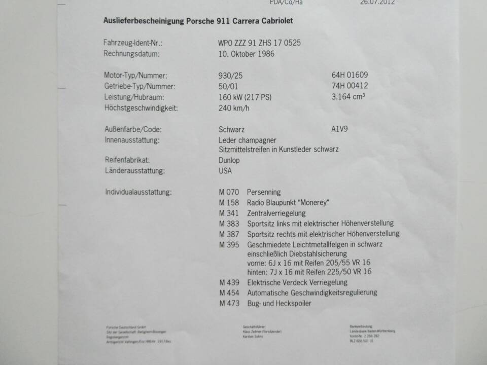 Bild 22/22 von Porsche 911 Carrera 3.2 (1987)