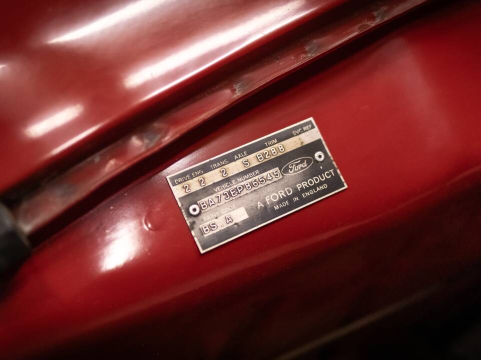 Afbeelding 20/20 van Ford Cortina 1200 Deluxe (1965)