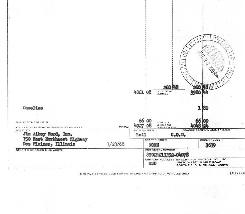 Image 29/30 of Ford Shelby GT 500-KR (1968)