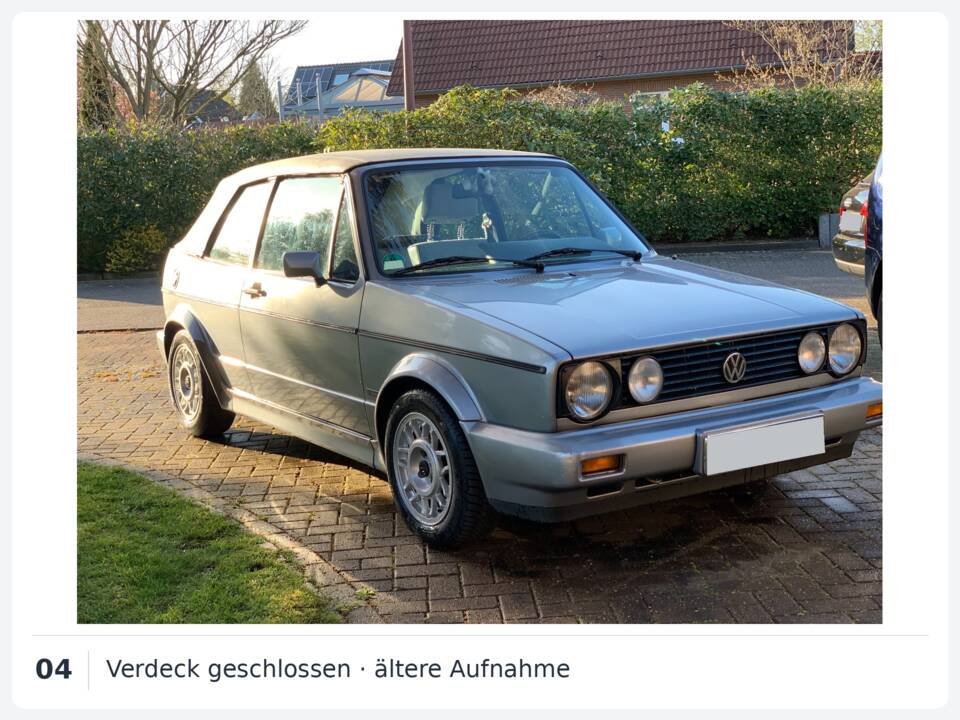 Image 5/15 of Volkswagen Golf Mk I Convertible 1.8 (1988)