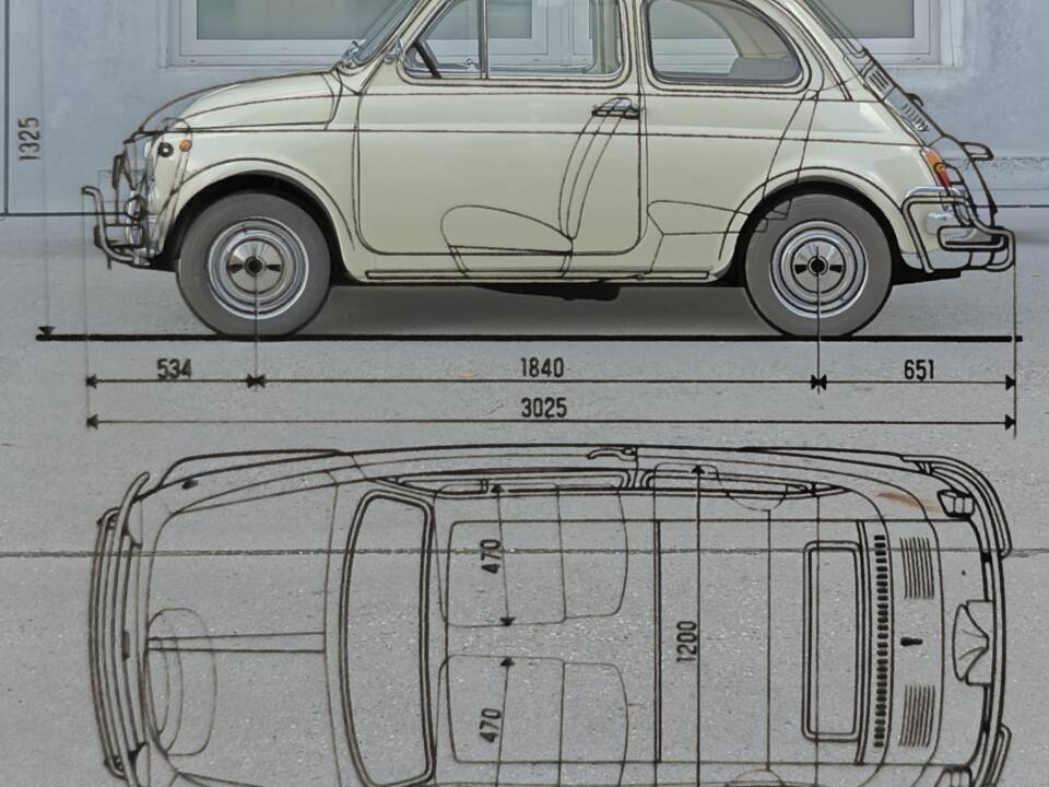 Image 22/25 of FIAT 500 L (1970)