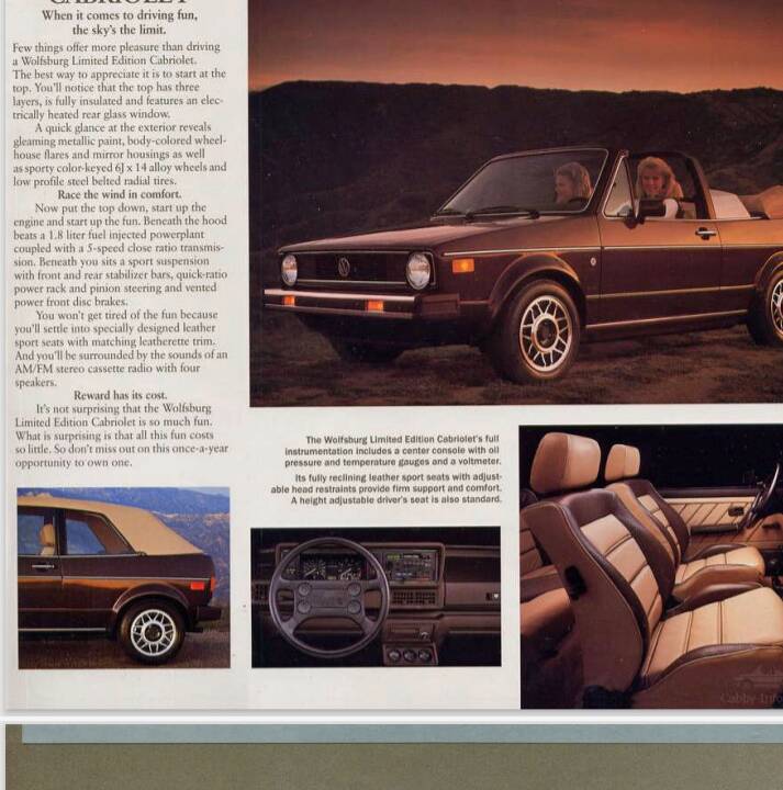 Immagine 10/10 di Volkswagen Golf I Cabrio GLi 1.8 (1986)