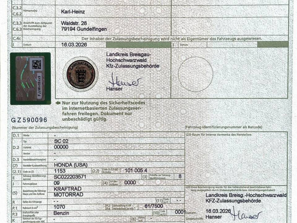 Immagine 8/11 di Honda GL 1100 Gold Wing (1983)