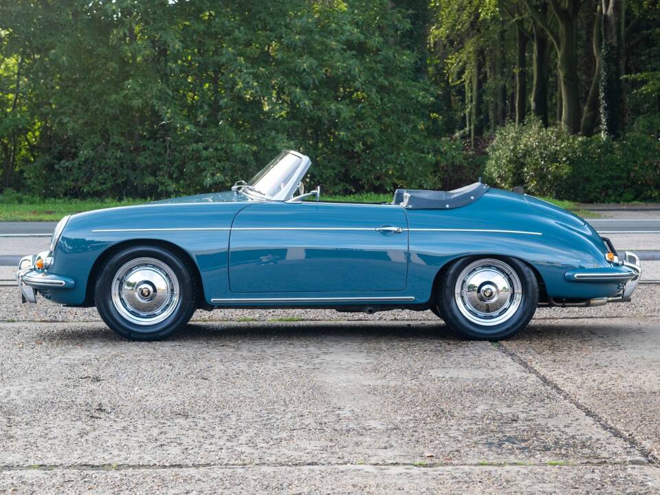 Image 10/33 of Porsche 356 B 1600 Roadster (1961)