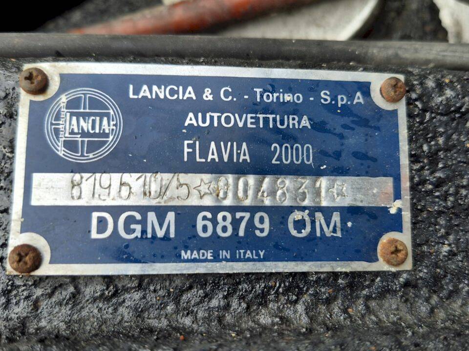 Afbeelding 63/63 van Lancia Flavia 2000 (1970)
