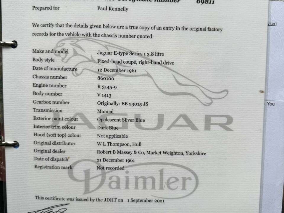 Image 41/50 of Jaguar E-Type 3.8 Flat Floor (1961)