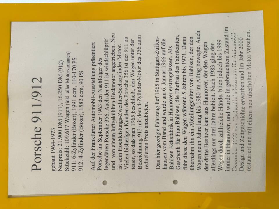 Bild 17/17 von Porsche 912 (1966)