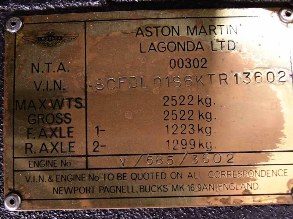 Imagen 30/50 de Aston Martin Lagonda (1989)