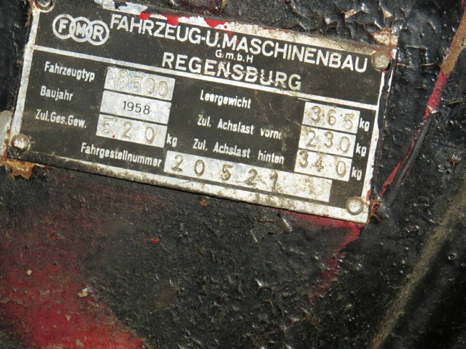 Bild 7/7 von Messerschmitt / FMR Tg 500 (1958)