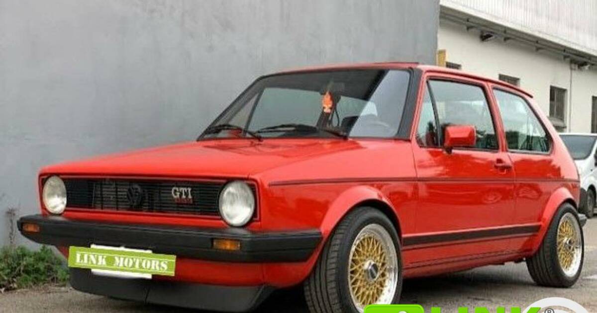 En venta: Volkswagen Golf I GTI 1.6 (1981) offered for 29.000