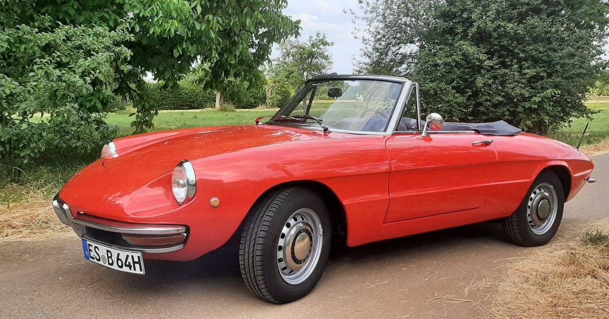 Te koop Alfa Romeo 1750 Spider (1968) aangeboden voor € 46.500