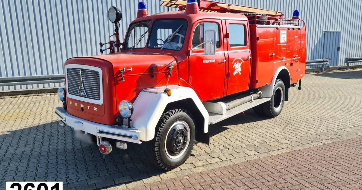 Detail view | Magirus Deutz A 3500/6, TLF 16/25, TLF 16/53, 4x4 | Gassmann Trucks Detail view | Magirus Deutz A 3500/6, TLF 16/25, TLF 16/53, 4x4 | Gassmann Trucks