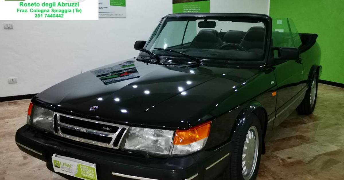 Saab 900 Turbo 1992 – Rouge – Norev 1/43 – Neuf – Réf 810035
