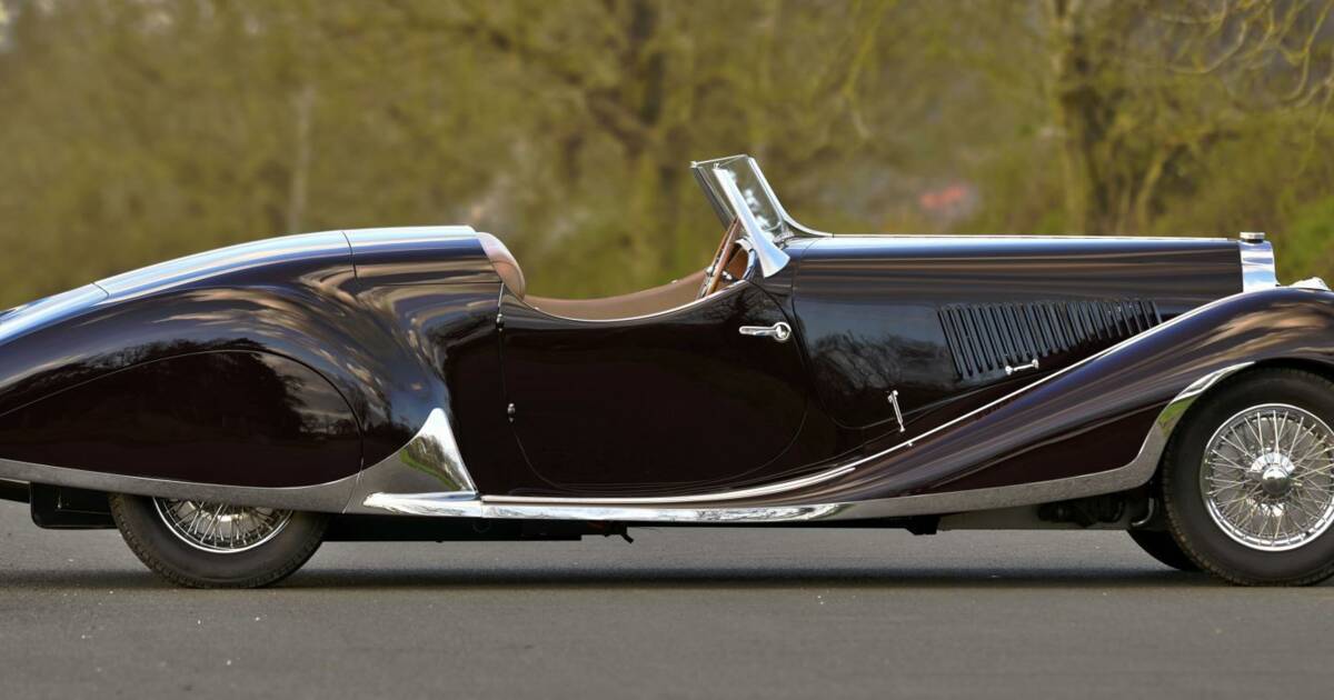 Miniature Dubray Bugatti 57 Type 51 Bleu 1935 – 1/43 Résine Monté