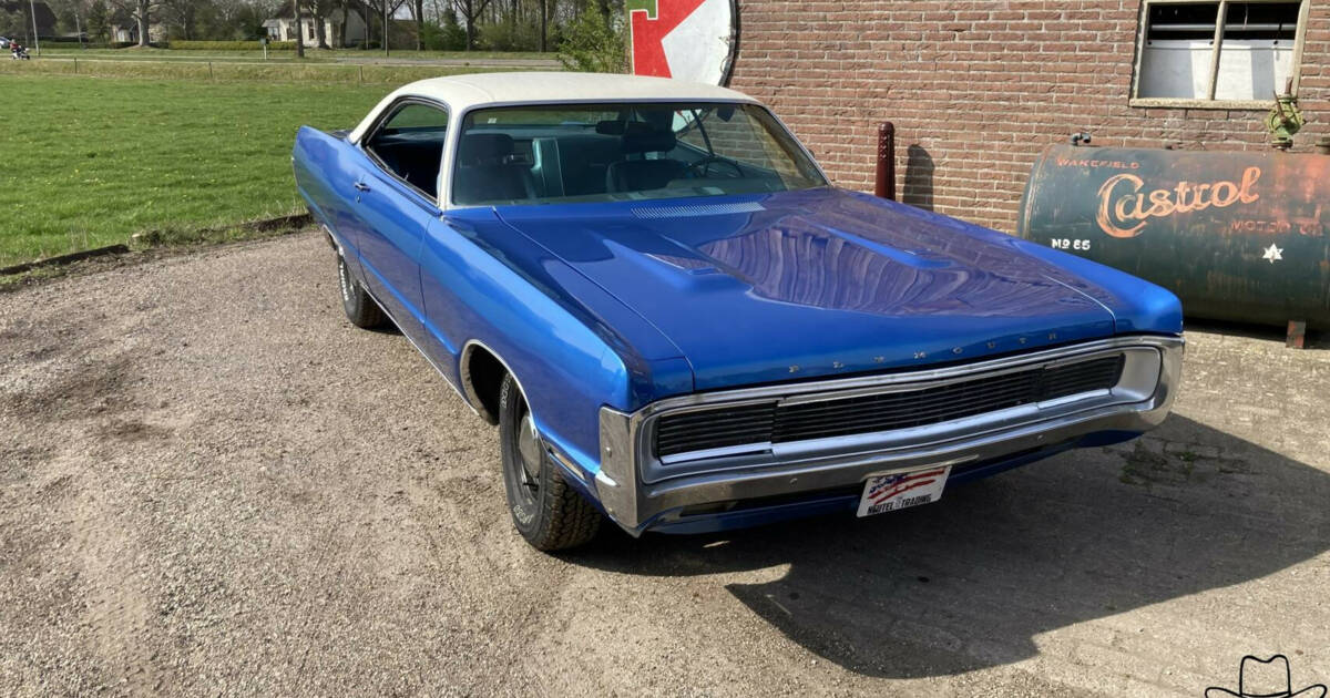 Plymouth Sport Fury 1970 - Auto World 1:64 - Blu Giamaica (Polietilene) - Foto 5