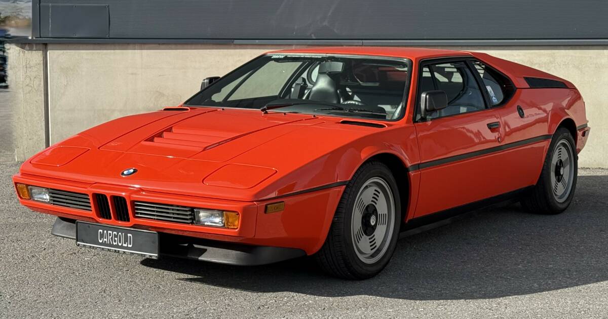Miniature BMW M1 E26 1/43 – Argent Polaris Métallique, Modèle Publicitaire, Neuve