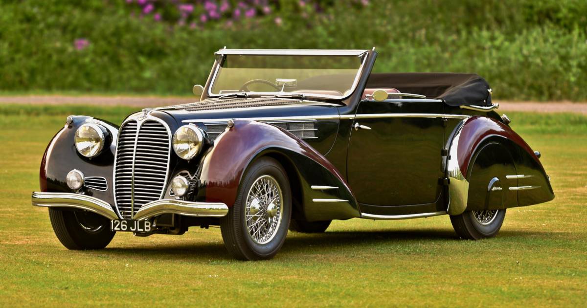 Belle Epoque Résine SB 1/43 - Delahaye 135 MS Pourtout 1948