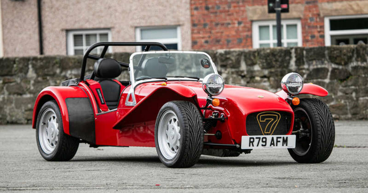 LOTUS CATERHAM SUPER 7 SEVEN 1957-1973 cabriolet bleu métal au 1/18 ANSON 30317 | eBay