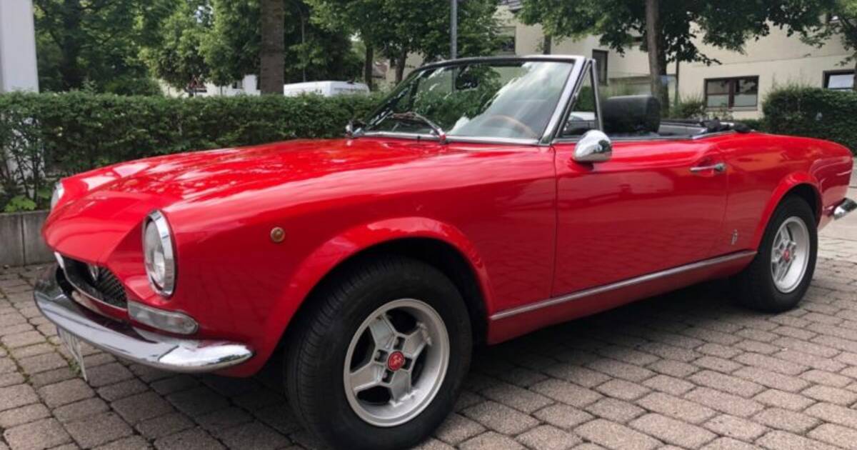 Te koop: FIAT 124 Spider CS (1973) aangeboden voor € 14.800