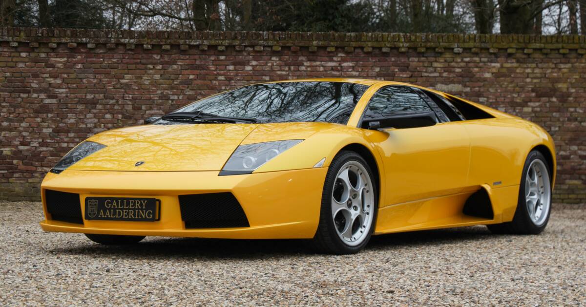 Miniature MR Models – Lamborghini Murcielago 2001 – Jaune – 1/43