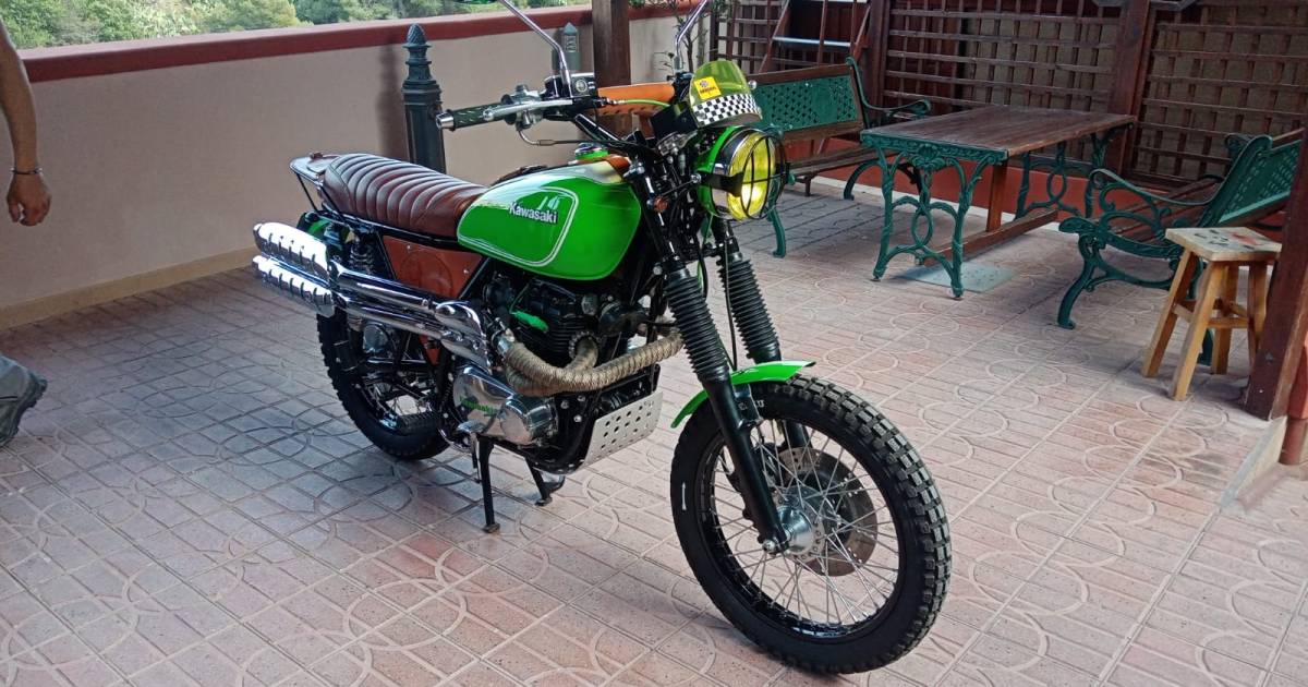 kawasaki 400 scrambler